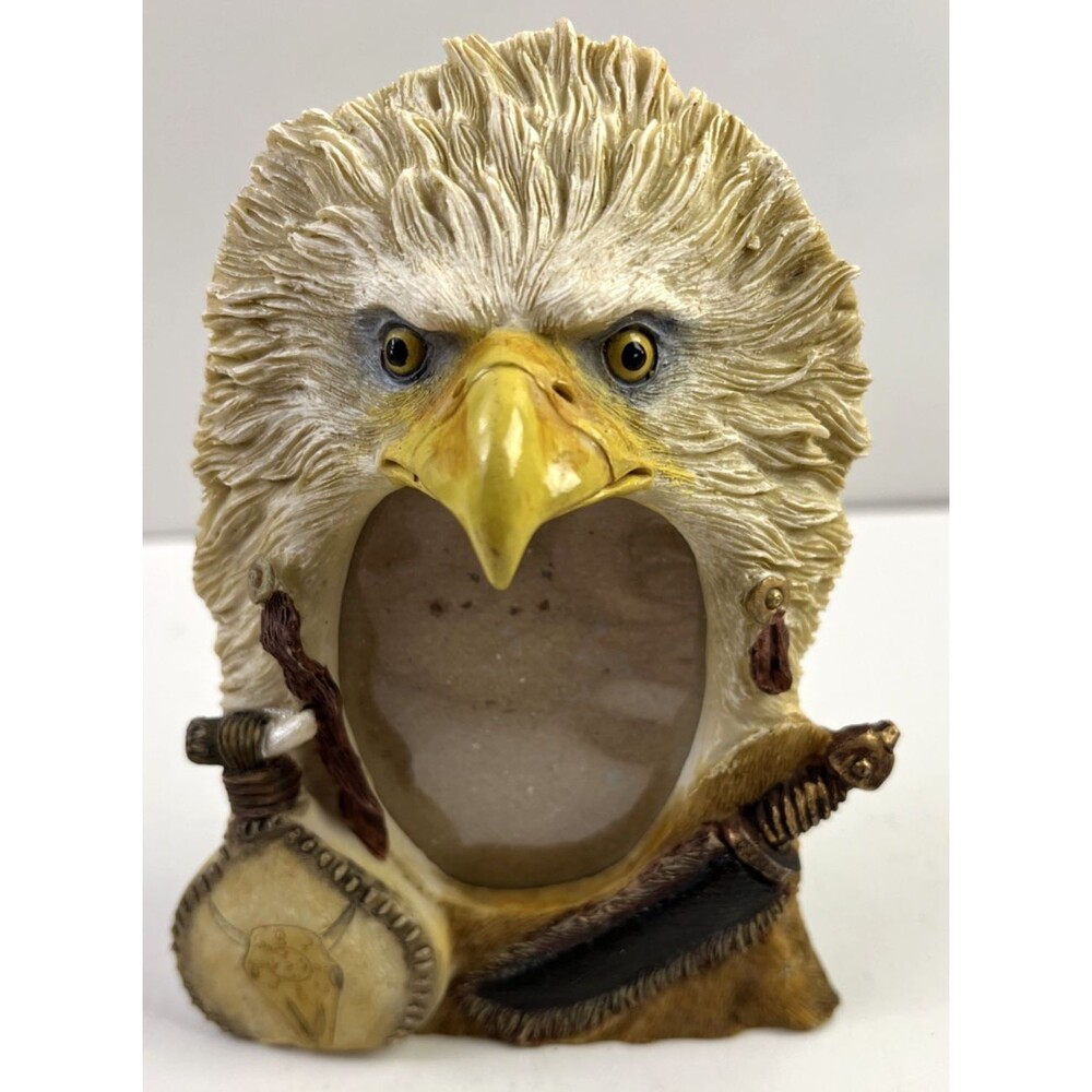 Southwest Eagle Small Free Standing With Picture Frame America